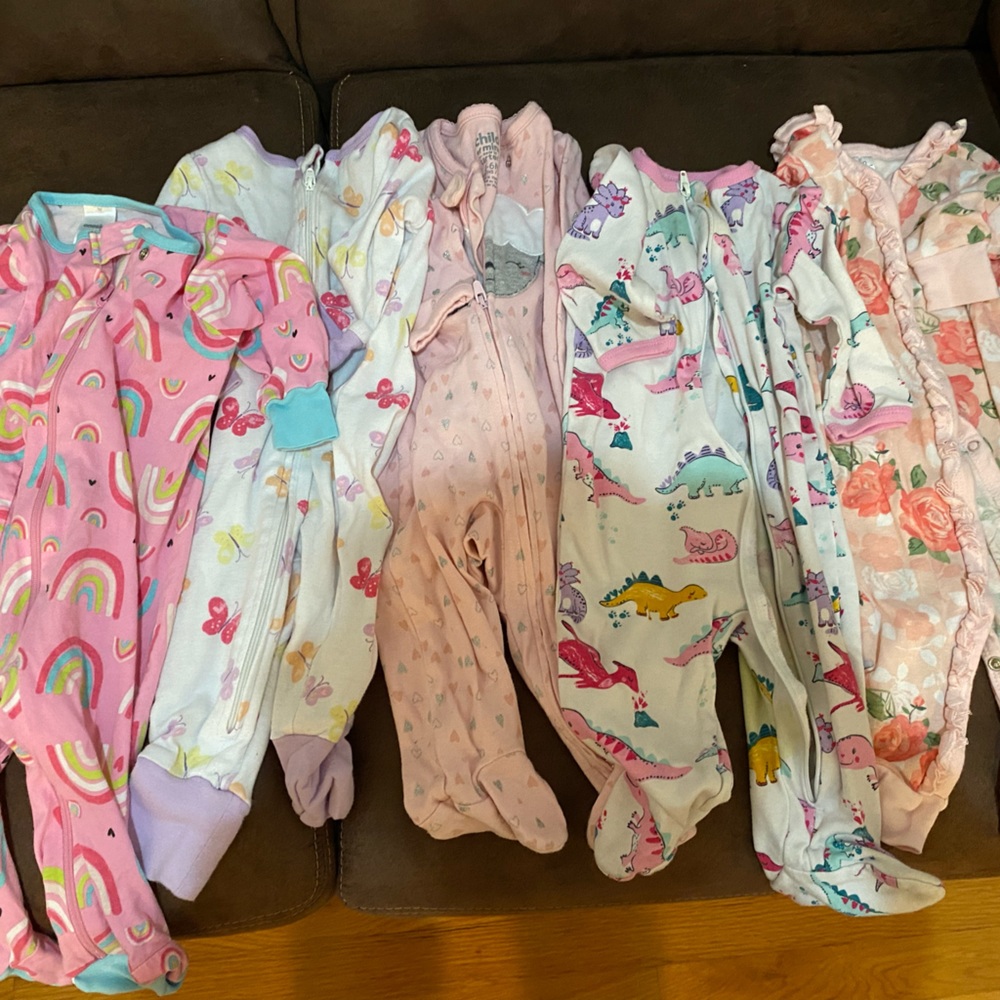 6 footed pjs cotton